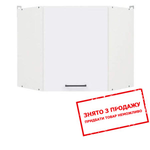 Шафа навісна кутова Junona Line GNWU/57 LP білий г...